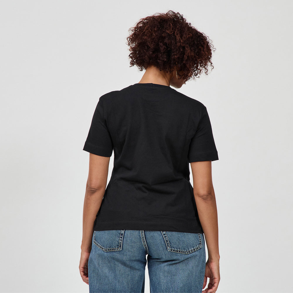 The Classic Crew in 100% Organic Cotton 220GSM, Black